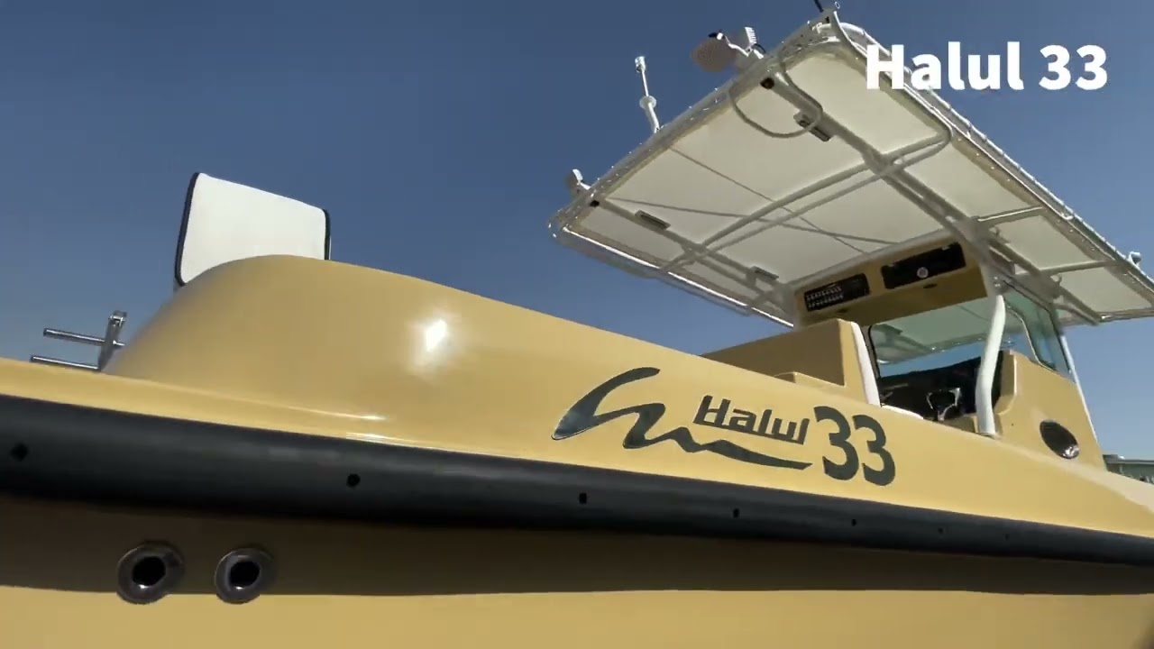 مبروك الطراد يا النوخذة ابراهيم الجابر حالول ٣٣ قدم فخر وعز الصناعه القطرية