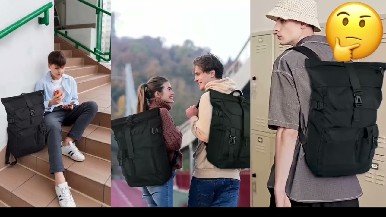 🔥 Yooler Rolltop Rucksack: Lohnt sich der g&uuml;nstige Uni Rucksack? 🔥