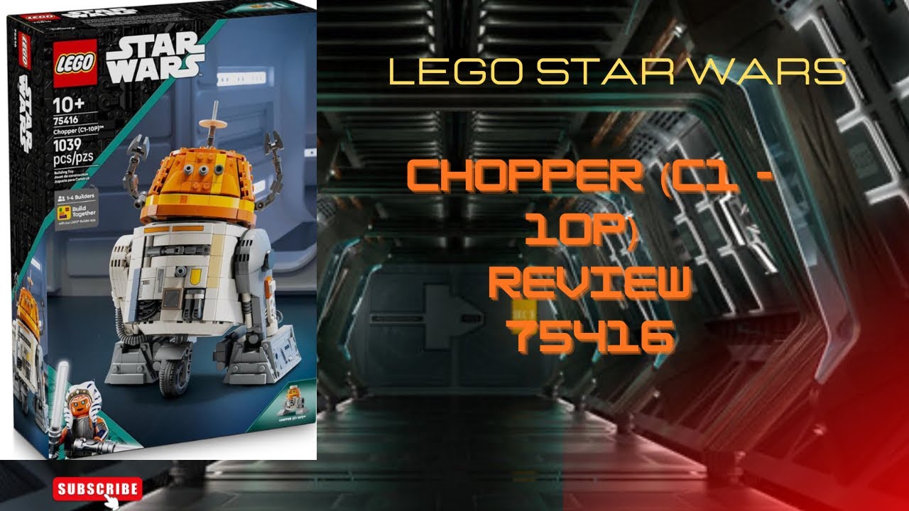 Обзор набора Lego Star Wars: Chopper (C1 - 10P). | 75416 |