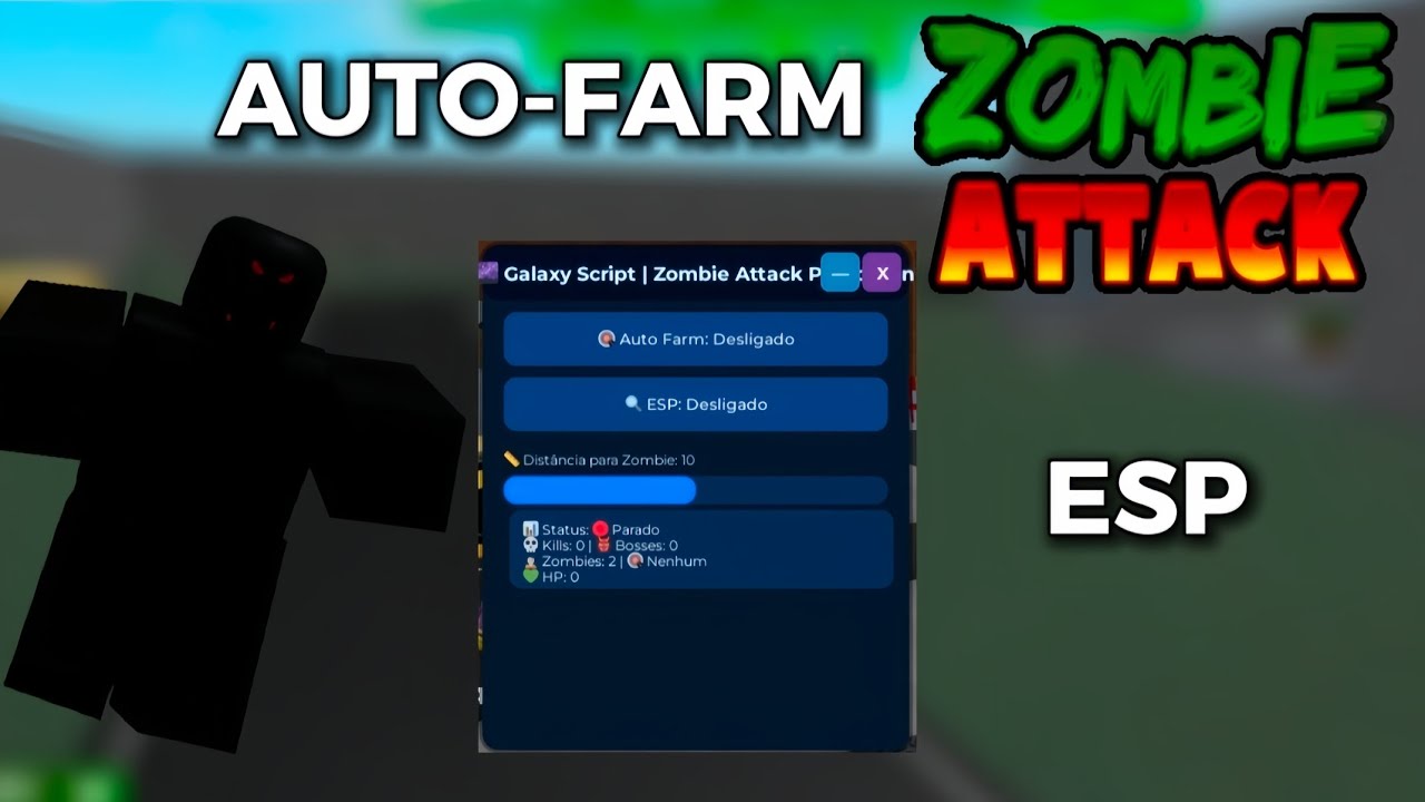 ZOMBIE ATTACK SCRIPT - AUTO FARM + ESP