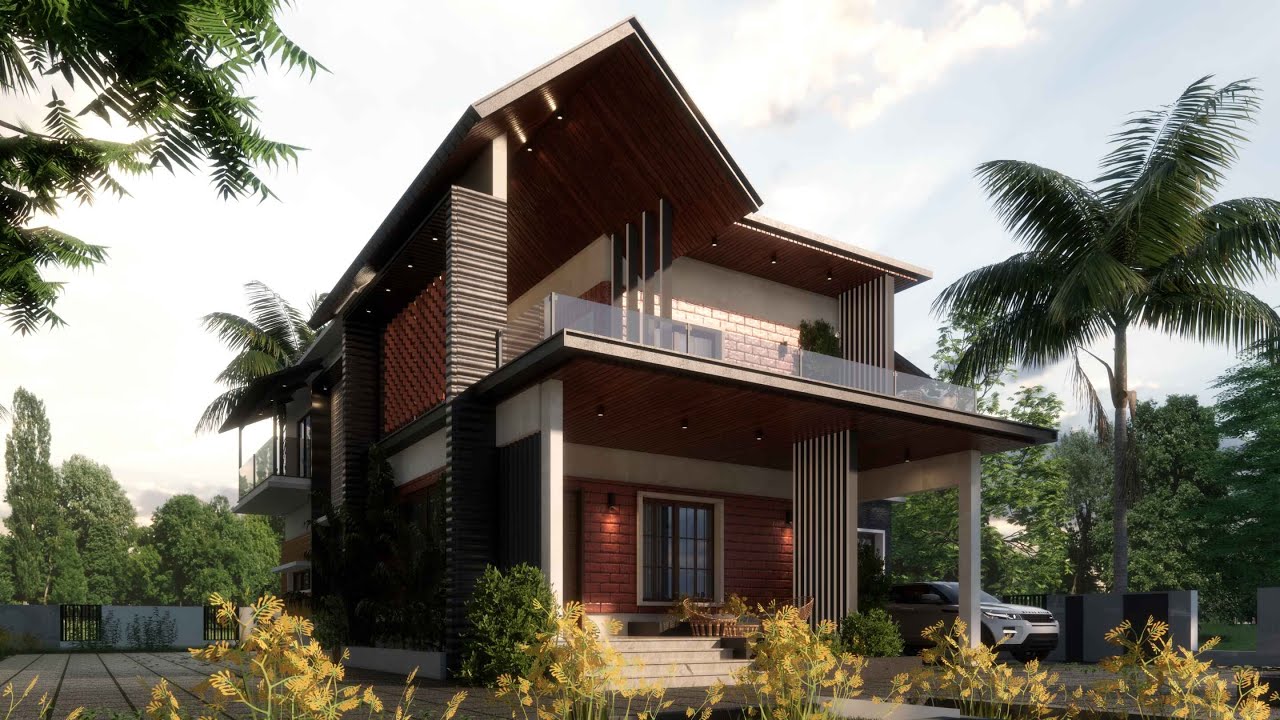 A Timeless Blend | Contemporary Guttu House Design in Mangalore