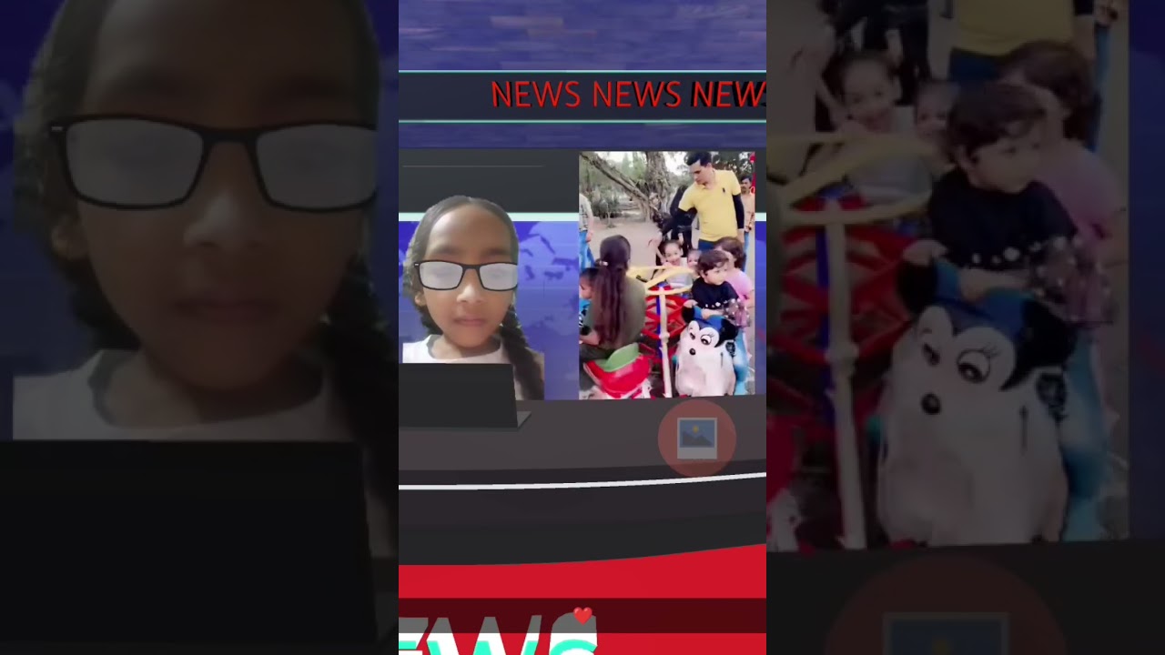 News Anchor Janhvi. #shorts #news #youtubeshorts #breakingnews