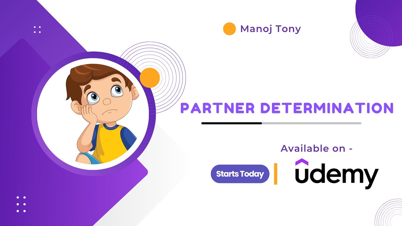 SAP SD ! Partner Determination Procedure ! By Manoj Tony #sd #sapsd #partnerdetermination