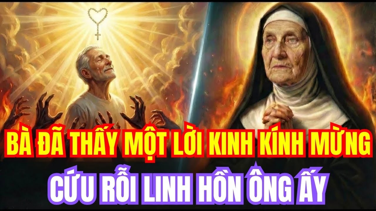 Thánh Bridget đã thấy: Chỉ một kinh Kính Mừng mà cứu được một linh hồn khỏi hỏa ngục