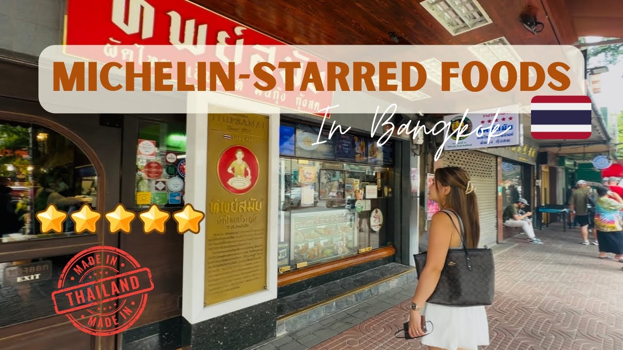 Tried Michelin-Starred foods in Bangkok ✨🍽️ 🇹🇭