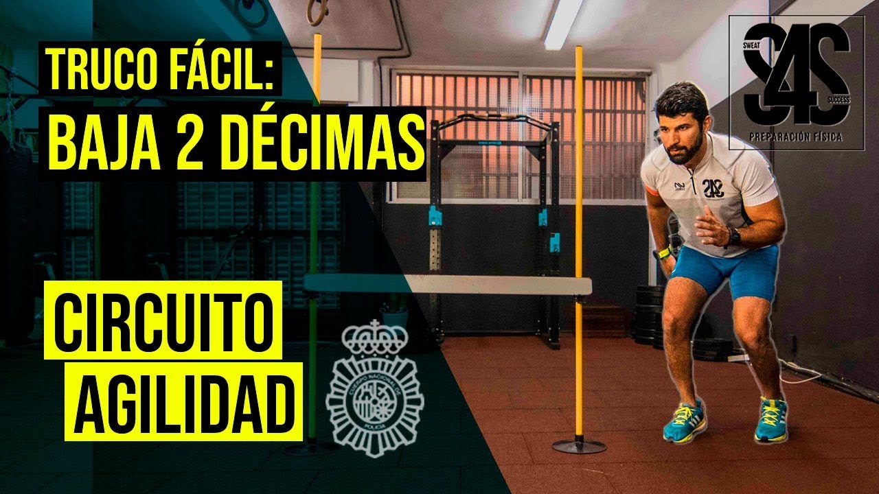 BAJA 2 DÉCIMAS FÁCIL⏱️. CIRCUITO DE AGILIDAD👮 + ¡NOTICIÓN!🤩 | Sweat4Success