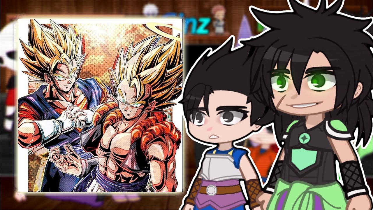 Dragon Ball react to Vegetto & Gogeta || Gacha 🇺🇸🇧🇷