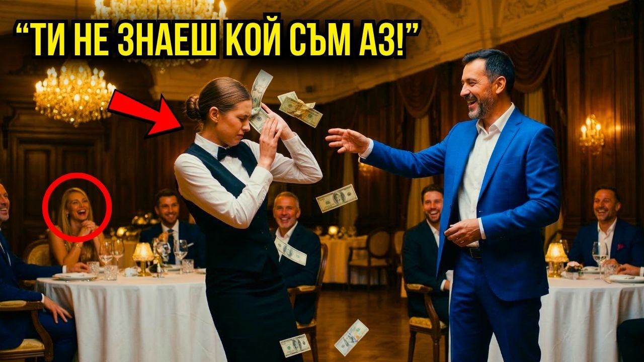МИЛИОНЕР ХВЪРЛЯ ПАРИ ПО СЕРВИТЬОРКА, ЗА ДА Я УНИЗИ, НО КОГАТО РАЗБЕРЕ КОЯ Е ТЯ...