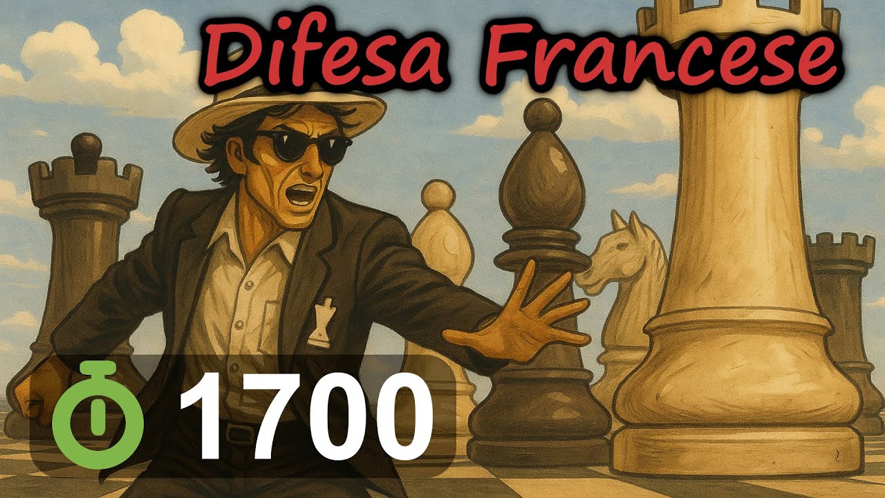 Esperimenti azzardati nella Francese: rimonta di Pedone! Scacchi ad ELO 1700