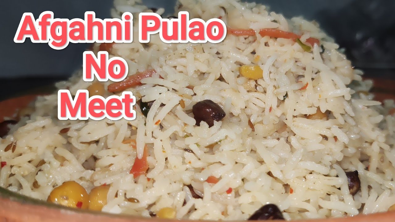 Afghani Kabuli Pulao No Meet |Made By Rida Baking&cooking Master