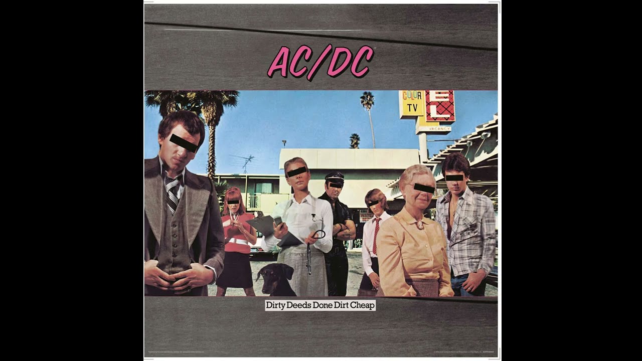 ACDC Dirty Deeds Done Dirt Cheap Custom Full Album