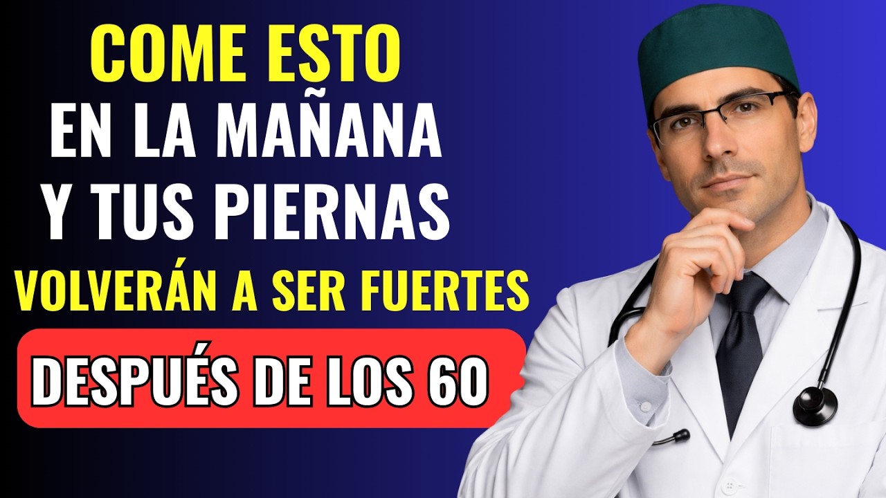 Coma Esto en la Mañana y Sus Piernas Volverán a Ser Fuertes Después de los 60