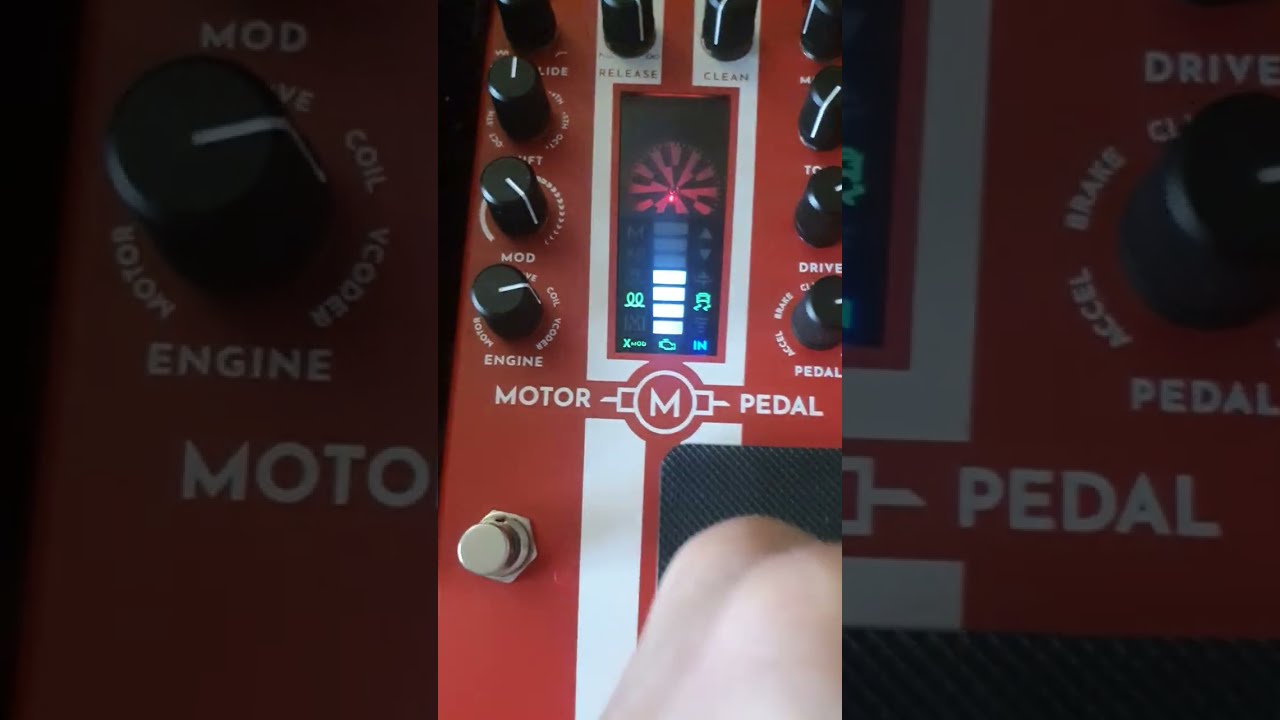 Gamechanger Audio Motor Pedal More testing #gamechangeraudio #electronicmusic