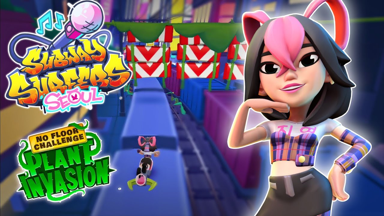 SUBWAY SURFERS PLANT INVASION - NO FLOOR CHALLENGE: SEOUL 2024
