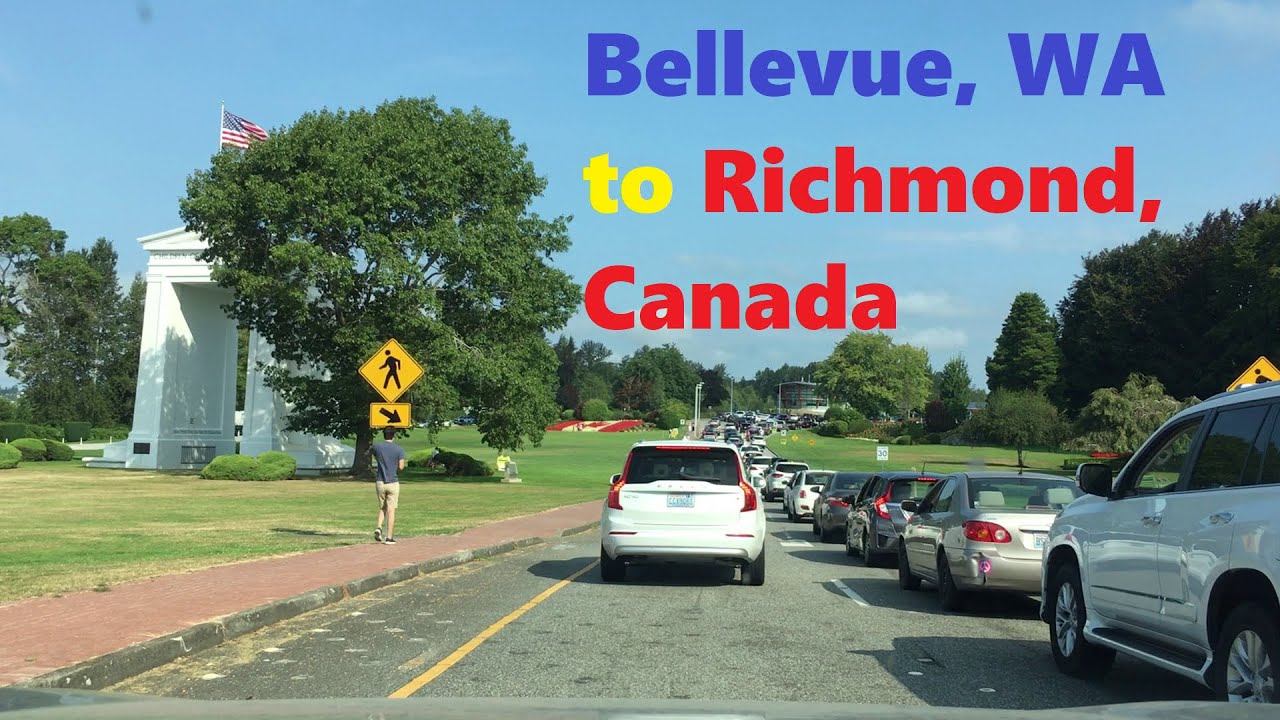 Driving to Richmond, Canada from Washington