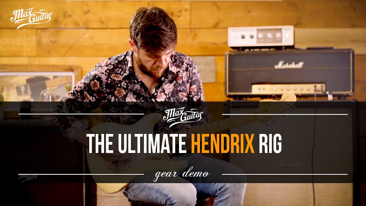 The ultimate Hendrix rig! Fender CS '69 Strat - Vintage Dallas Arbiter Fuzz Face - Marshall Plexi