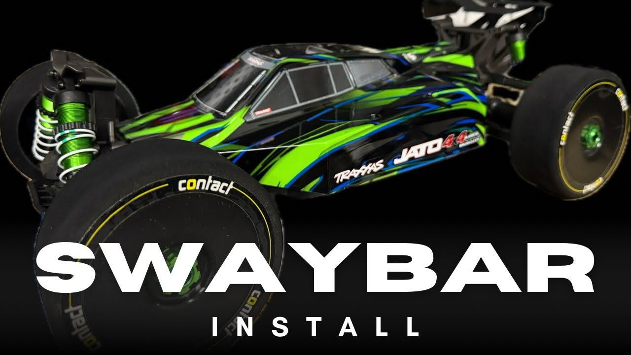 Traxxas Jato VXL Traxxas sway bar kit install #traxxas #howtofixrc #udrc