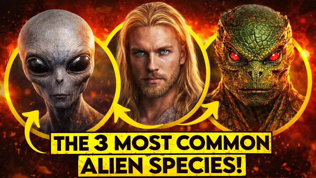 The 3 Most Common Alien Species: Greys, Nordics & Reptilians Explained