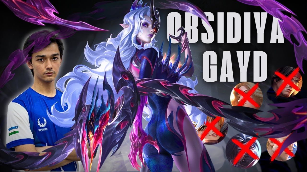 OBSIDIYA QAHRAMONIGA TO'LIQ GAYD | MLBB | #mlbb #mlbbuzb #tiltmlbb #млбб #МЛББ_NEXT2025