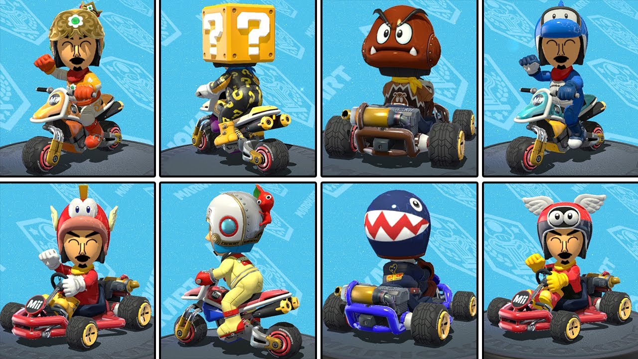 マリオカート8 DX【Switch】DLC 全Miiスーツ集 (amiibo) まとめ 追加コンテンツ  ニンテンドースイッチ