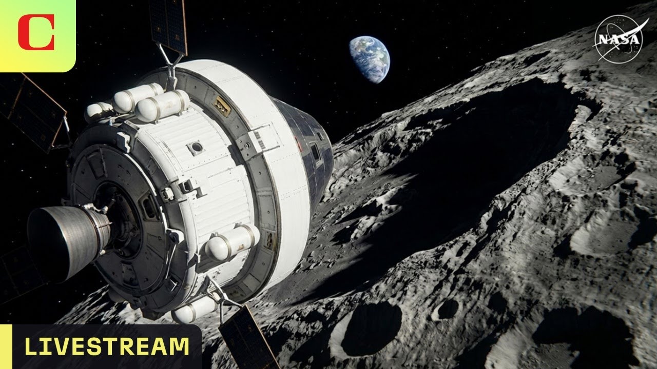 NASA's Artemis II Moon Flyby