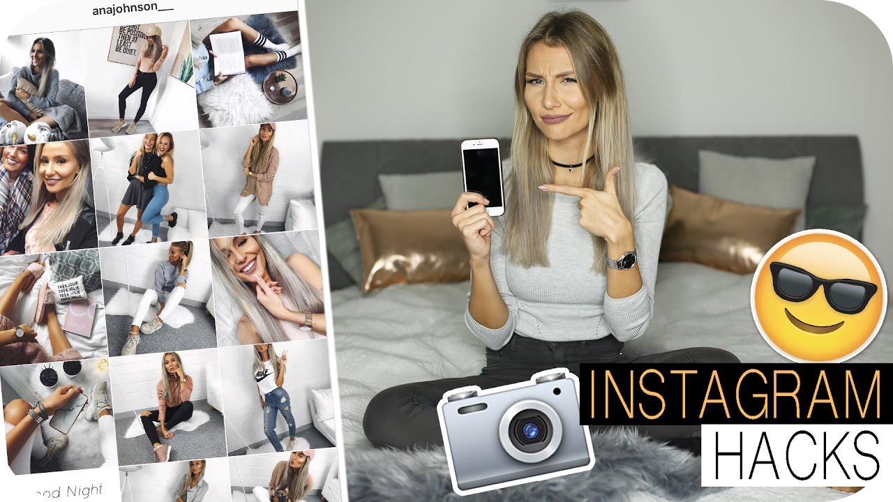 GENIALE INSTAGRAM HACKS - SO wirst DU zum Instagramer | AnaJohnson