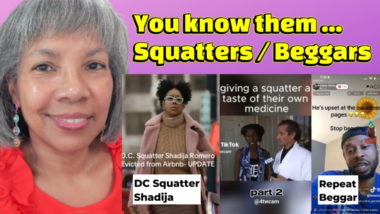 Squatters and beggars compete for lowest of class