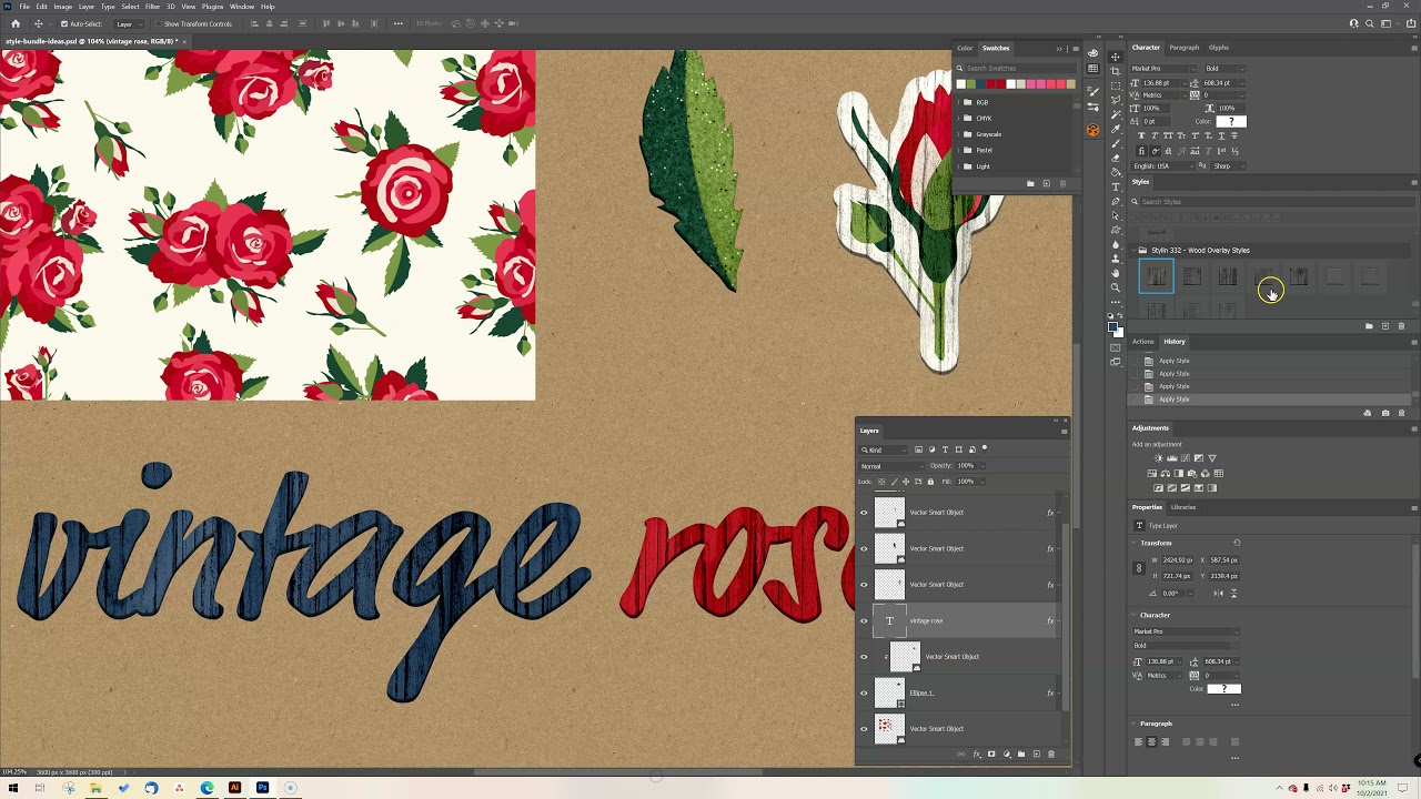 2021 iNSD Style Request Bundle - Photoshop Layer Styles by Mommyish
