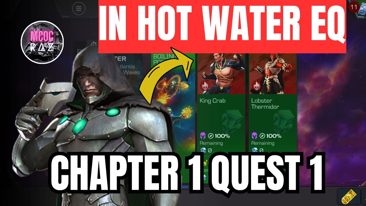 May EQ IN HOT WATER | Глава 1, Задание 1, Легкое соревнование | Уровень сложности 