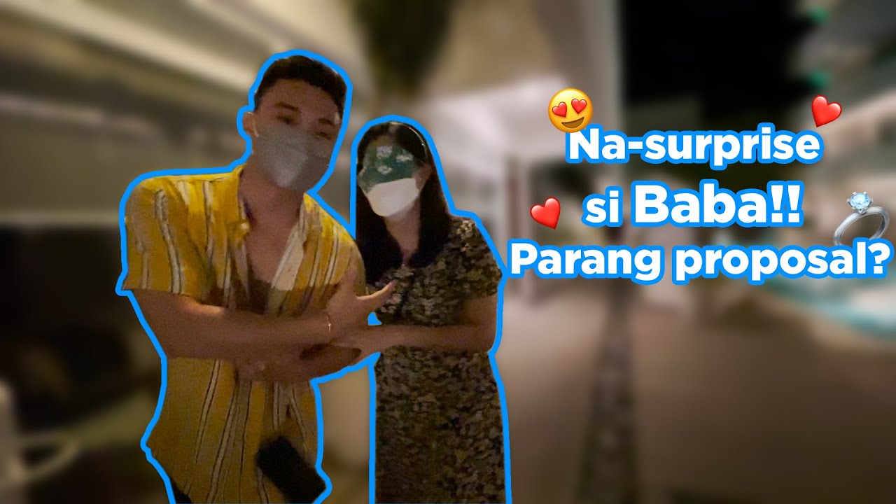 Na-surprise si Baba!! Parang proposal? | EA Guzman #TeamBaba