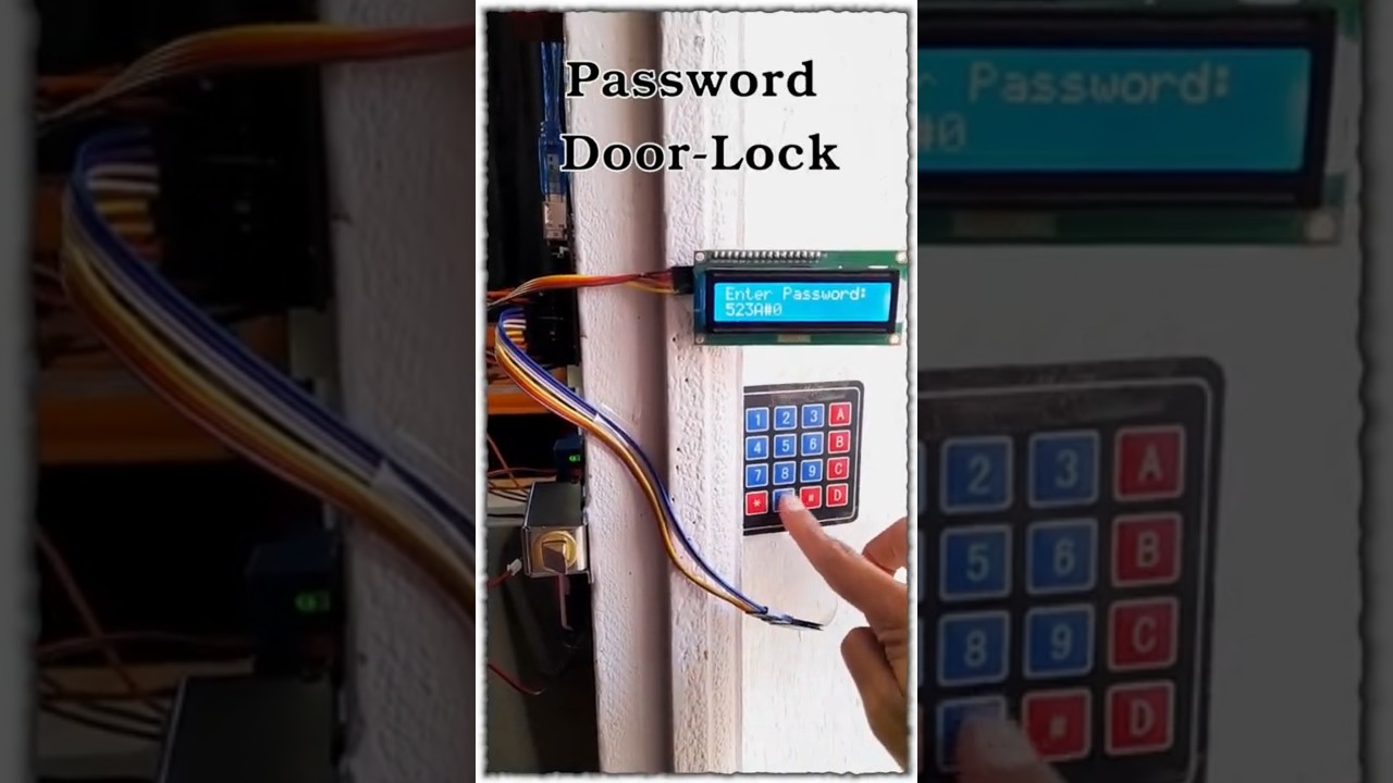 Password-Based Door Lock System Using Arduino and Keypad