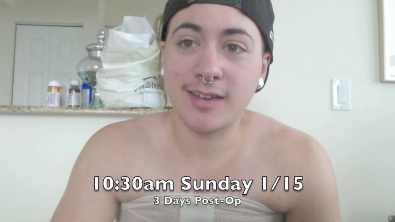 FTM Top Surgery: Post-Op Days 1-4