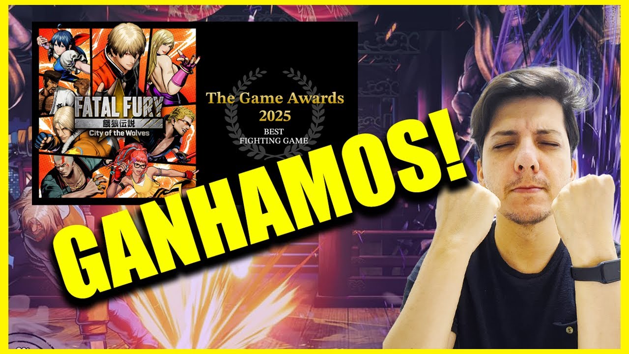 Ganhamos: Fatal Fury: CoTW, o melhor jogo de luta de 2025 - REACT + alfinetada nos haters