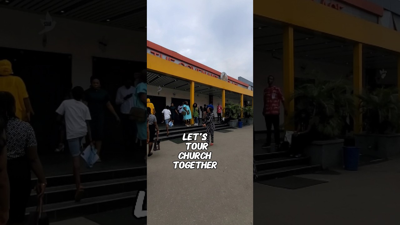 Church tour at @thecovenantnation Lagos #churchtour #lagoschurch #nigeriachurchtour