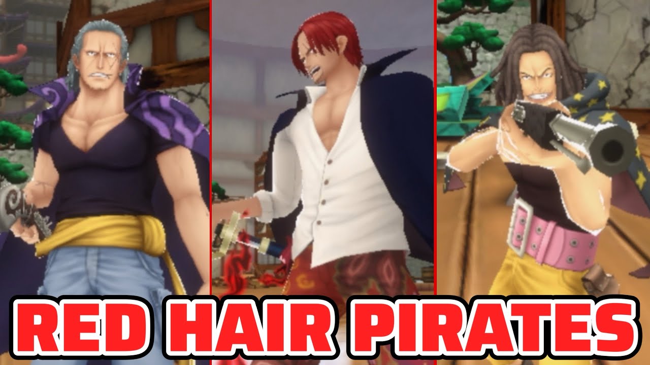 EVERY RED HAIR PIRATES GAMEPLAY | ONE PIECE BOUNTY RUSH | OPBR