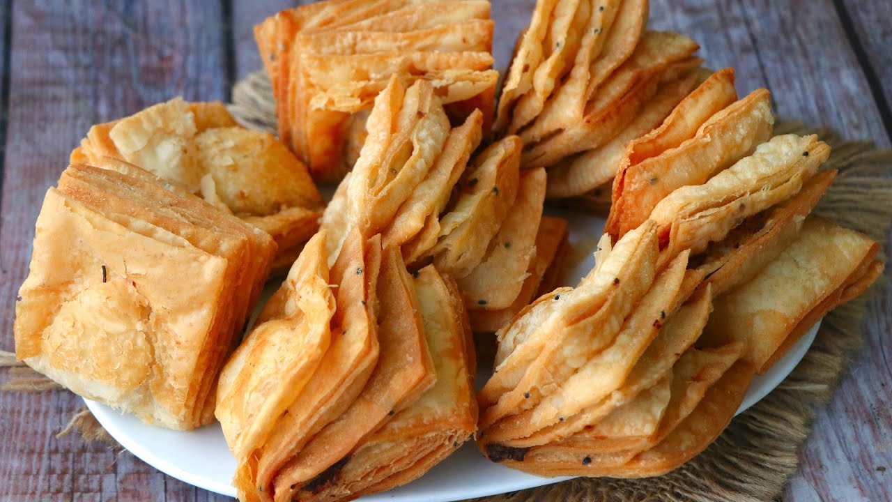 বাটার/ডালডা ছাড়া চুলায় তৈরি মুচমুচে ভেজিটেবল প্যাটিস।।প্যাটিস রেসিপি।।Patties Recipe।।Fried Padis