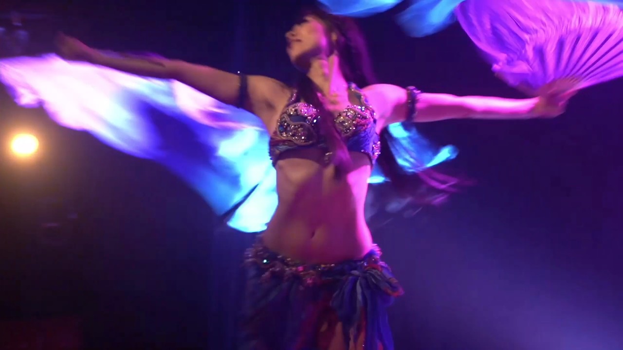 NAHIR  ORQUESTA NAJAH  BELLY DANCE MUSIC, Fan Veil Choreo by Meg Mayya, ファンベール振付、メグマイヤ