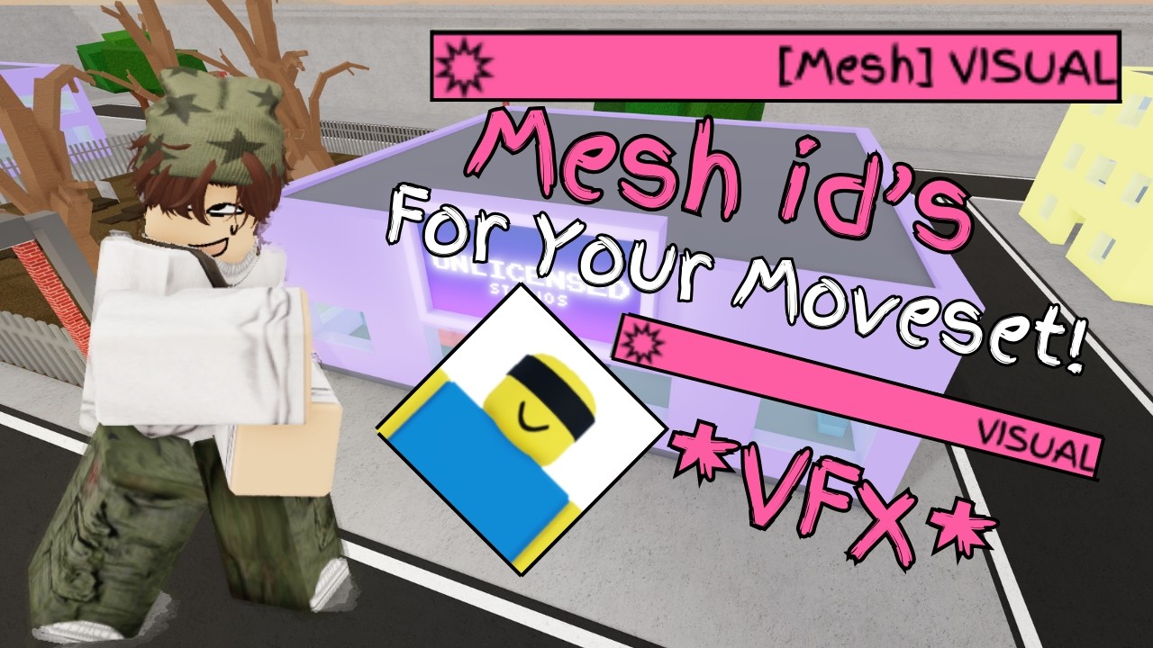 Mesh VFX'S You need For Your Custom Moveset! (Jujutsu Shenanigans)