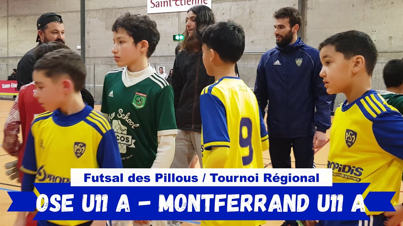 2024-01-20 // OSE U11 A - AS Montferrand U11 A (Futsal des Pillous - Tournoi Régional - DEMI FINALE)