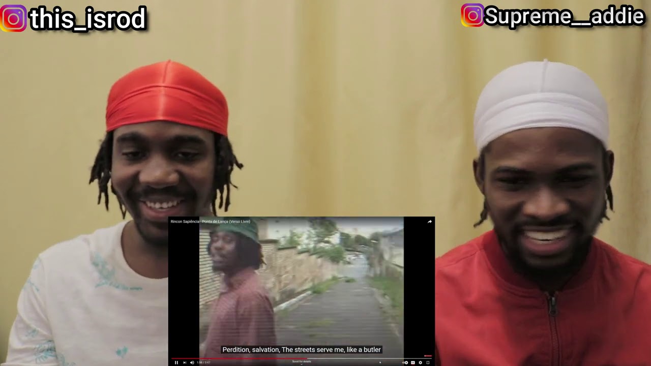 🇧🇷Rincon Sapiência - Ponta de Lança | Reaction