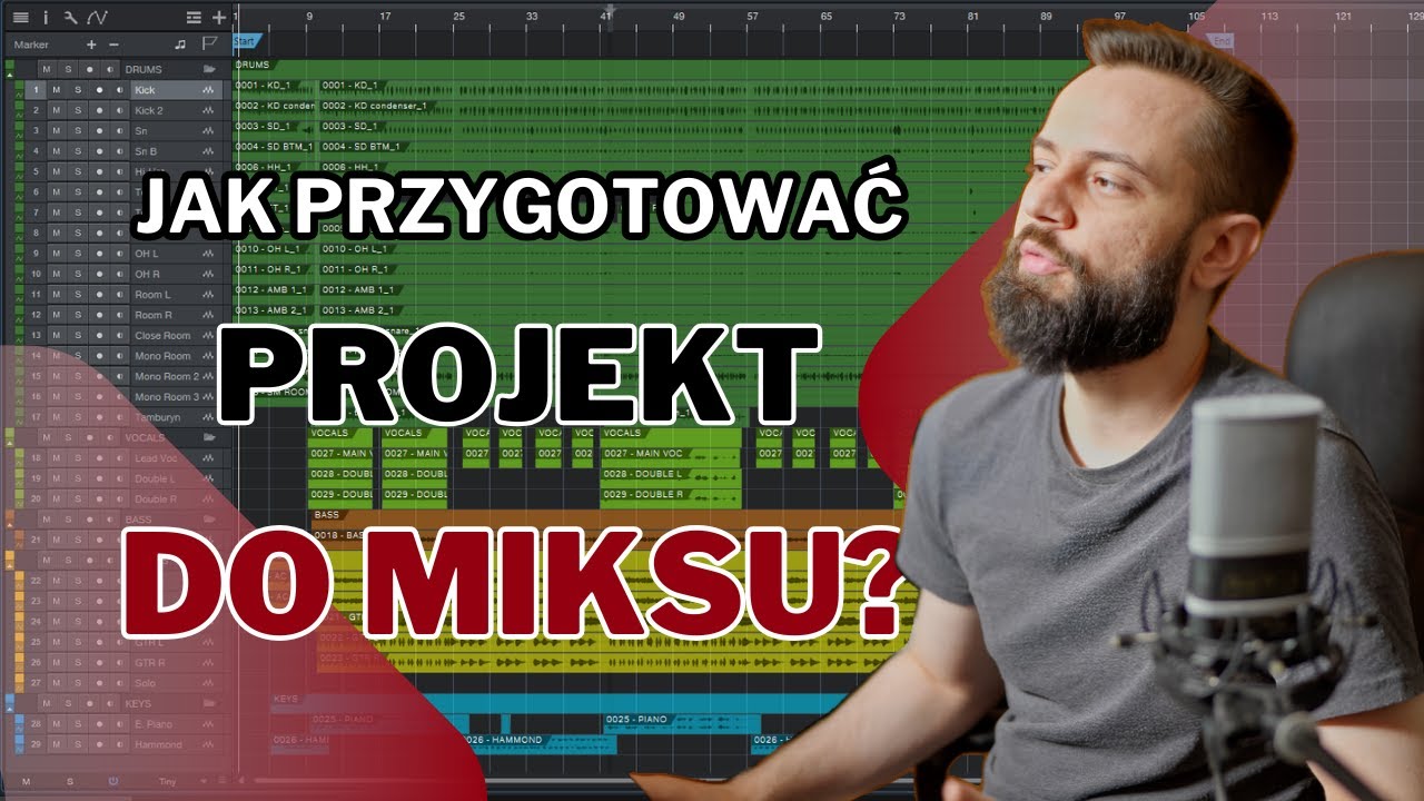 Jak przygotować nagranie do miksu?✔ Od A do Z