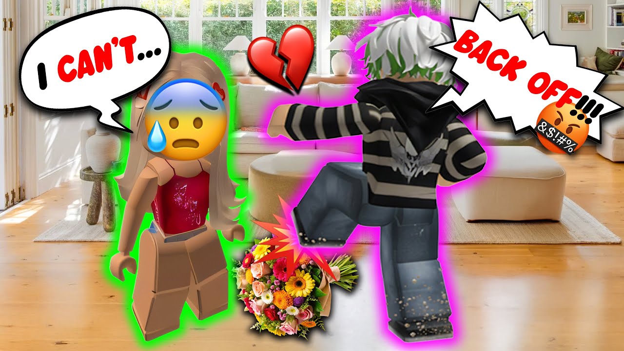 ✨ MY STEPBROTHER HATED ME AFTER I REJECTED HIM 🔥 #roblox #robloxstory