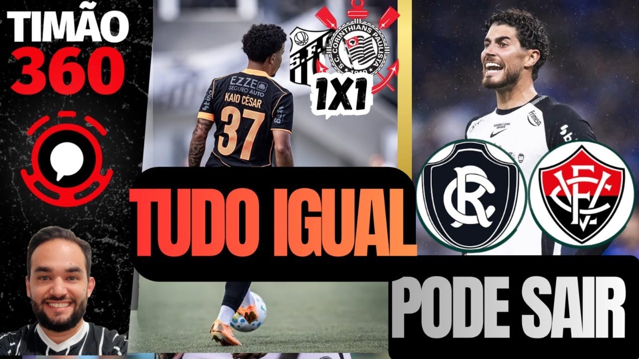 EMPATE EM CLÁSSICO ASCENDE ALERTA / PEDRO RAUL PODE SAIR/ HUGO FORA DA LISTA /TIMÃO 360 #763