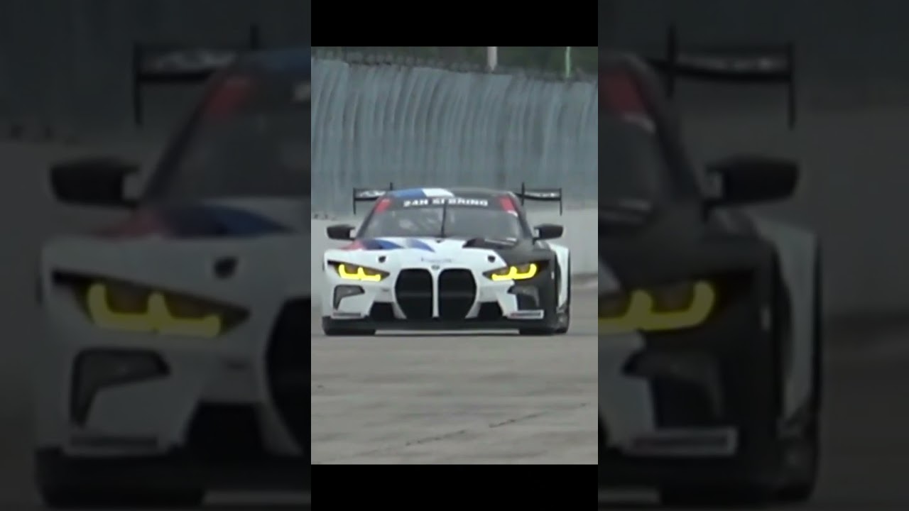 M4 GT3 Shakedown at Sebring | BMW #shorts
