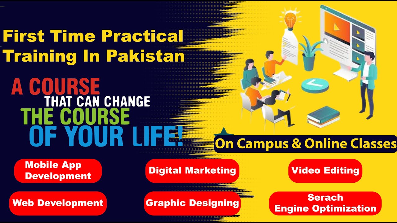 Get Practical Training for Web & Mobile App Development, SEO, Digital Marketing, Graphic Designing