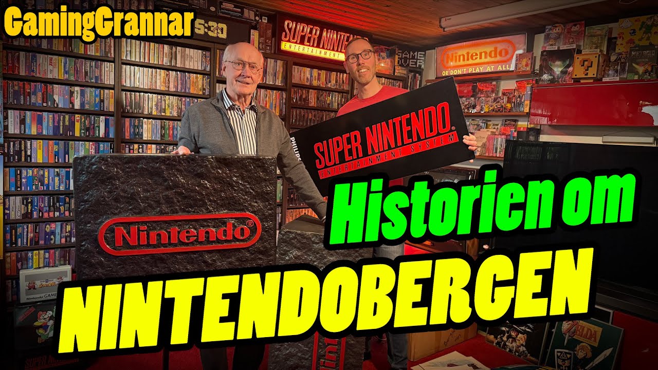 Hur kom Nintendo bergsserien till?   -   H&ouml;r Ingmar ber&auml;tta hela historien!