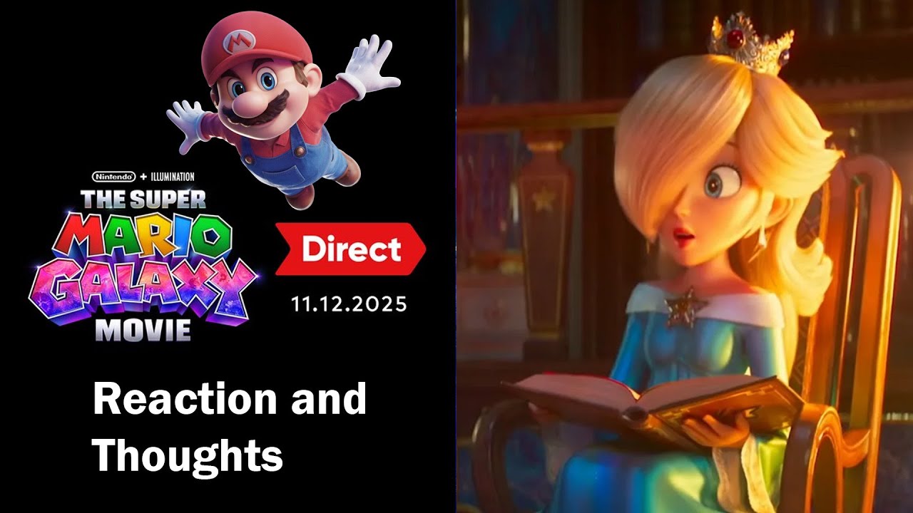 The Super Mario Galaxy Movie direct | Reaction and thoughts 