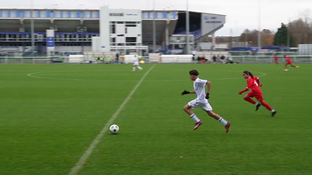 Match U13 Fleury vs Auxerre 1ére mi-temps 27/11/2024