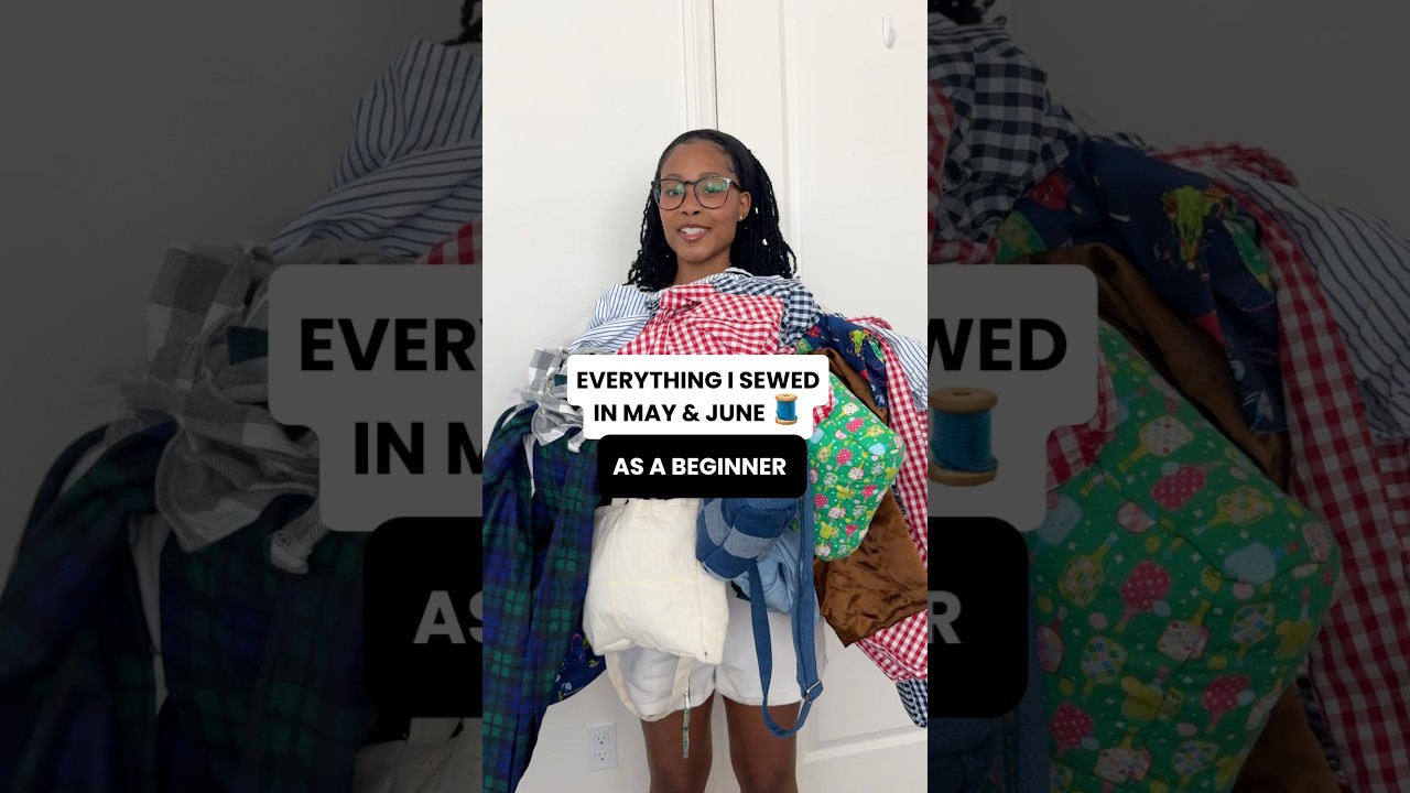 I sewed SEW much 🤭 #sewing #sewingpatterns