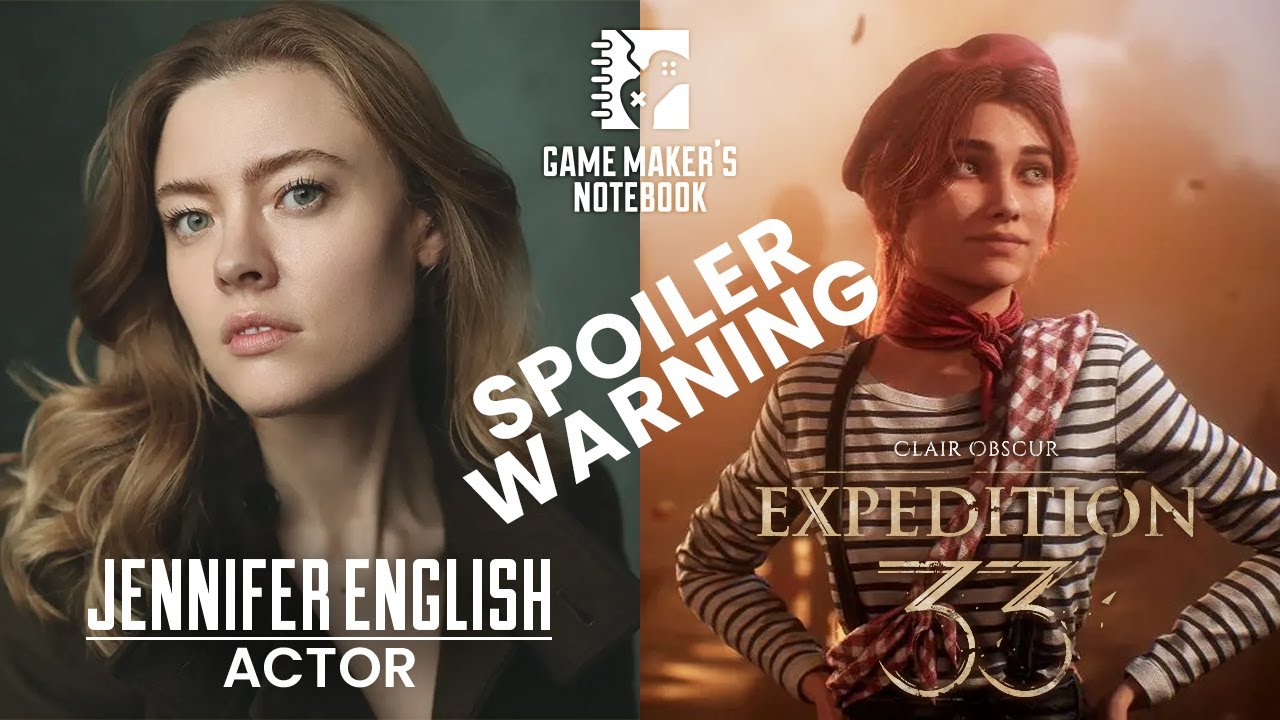 Maelle Voice Actor, Jennifer English Explores Expedition 33 | Game Maker's Notebook